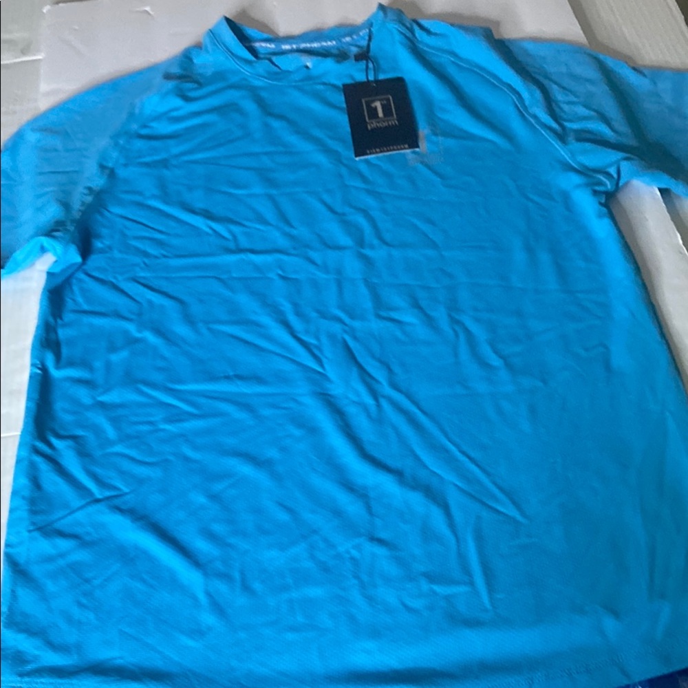 1st Phorm Men's Sky Blue Short Sleeve Tee